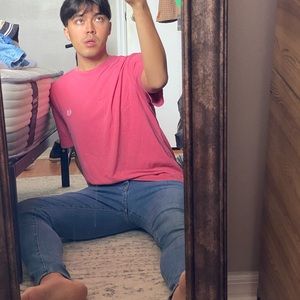 Medium wash skinny low waisted 34 W 32 L H&M jeans.